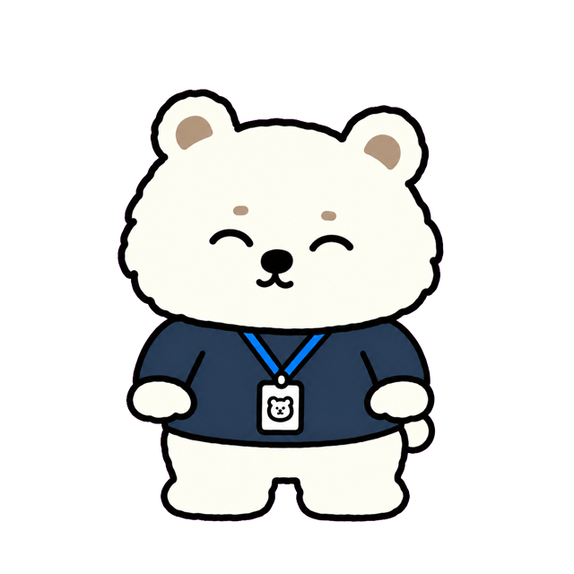 웃는 BOBPOOH